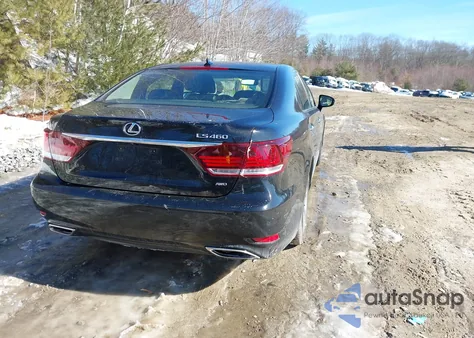 2013 Lexus Ls 460 z USA, uszkodzony, nr VIN JTHCL5EF1D5017430